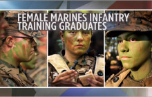 First Women Complete Marine Infantry Training; more