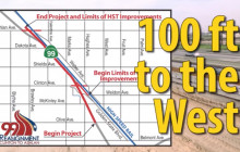 Moving Highway 99 to Fit High-Speed Rail