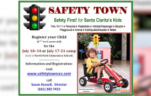 Register Your Child Now For Safety Town