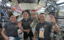 Thanksgiving Message from NASA Astronauts in Space