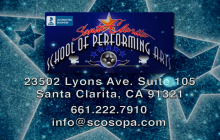 Santa Clarita School of Performing Arts