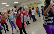 Dance Instructor Lula Washington at Newhall Elementary School