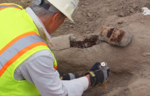 5 Mil. YO Whale Fossil Discovered During Caltrans I-5 Construction in San Clemente