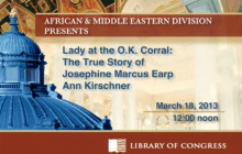 The True Story of Josephine Marcus Earp, with Author Ann Kirschner