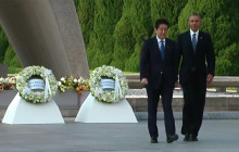 President Obama Lays Wreath at Hiroshima Peace Memorial