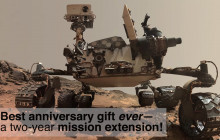 JPL’s Curiosity Rover Now 4 Years on Mars; Mission Extended