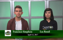 Canyon News Network, 4-12-17 | ASB Candidate Interviews