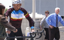 Cycling Champion Visits Emblem Academy