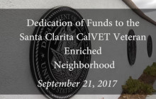 City, County Pledge $350,000 to SCV CalVet Enriched Neighborhood