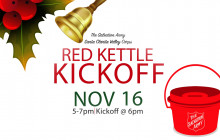 Salvation Army SCV Present First Annual Red Kettle Kickoff