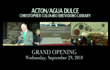 Grand Opening: L.A. County Acton-Agua Dulce Public Library