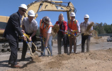 Groundbreaking Held for Parking Structure on COC Valencia Campus