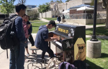 COC Students Find Decorated Pianos Dotting Campus