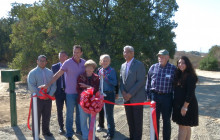 City Cuts the Ribbon on New San Francisquito Open Space