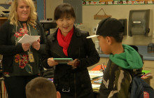 Chinese Exchange Students Head to Live Oak Elementary Classes