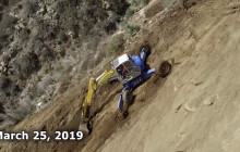 Caltrans News Flash: Landslide Clearing with Spyder Excavator