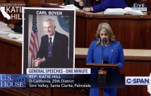 U.S. Congresswoman Katie Hill Gives Remarks On the Passing of Carl Boyer