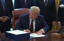 President Trump H.R. 748 Signing Ceremony