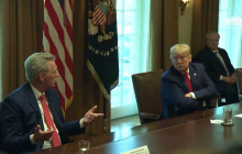 President Donald Trump Talks with Energy Sector CEOs