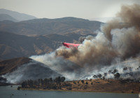 Fast-Moving Castaic Fire Erupts to 160 Acres
