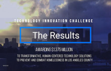Technology Innovation Challenge Winners Announced to Help Streamline Homeless Services Delivery
