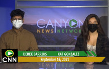 Canyon News Network | September 16th, 2021