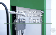 Finding Art: Canyon Country Community Center Bike Rack