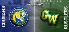 SCFA Football Playoffs: Canyons at Golden West – 11/27/21 – 12pm