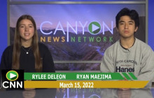 Canyon News Network, 3-15-22 | Sports Update