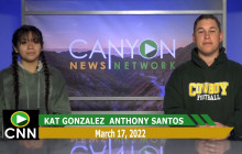 Canyon News Network | March 17th, 2022