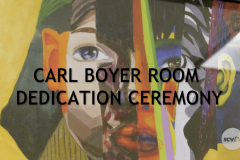 City Leaders Dedicate Art Space, Room to Former Mayor, Founder Carl Boyer