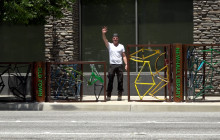 Finding Art: Old Town Newhall Library Bike Rack
