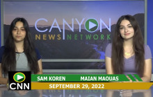 Canyon News Network | 9-29-2022