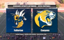 SCFA Football Week 3: Fullerton College at College of the Canyons – 09/17/22