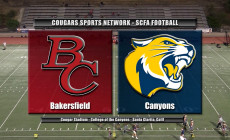 SCFA Football Week 6: Bakersfield at College of the Canyons – 10/13/2022