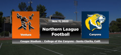 College of the Canyons Football | Canyons vs Ventura – 11/11/23