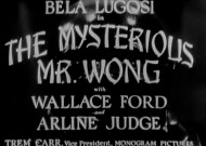 SCV in the Movies Premiere ‘The Mysterious Mr. Wong’