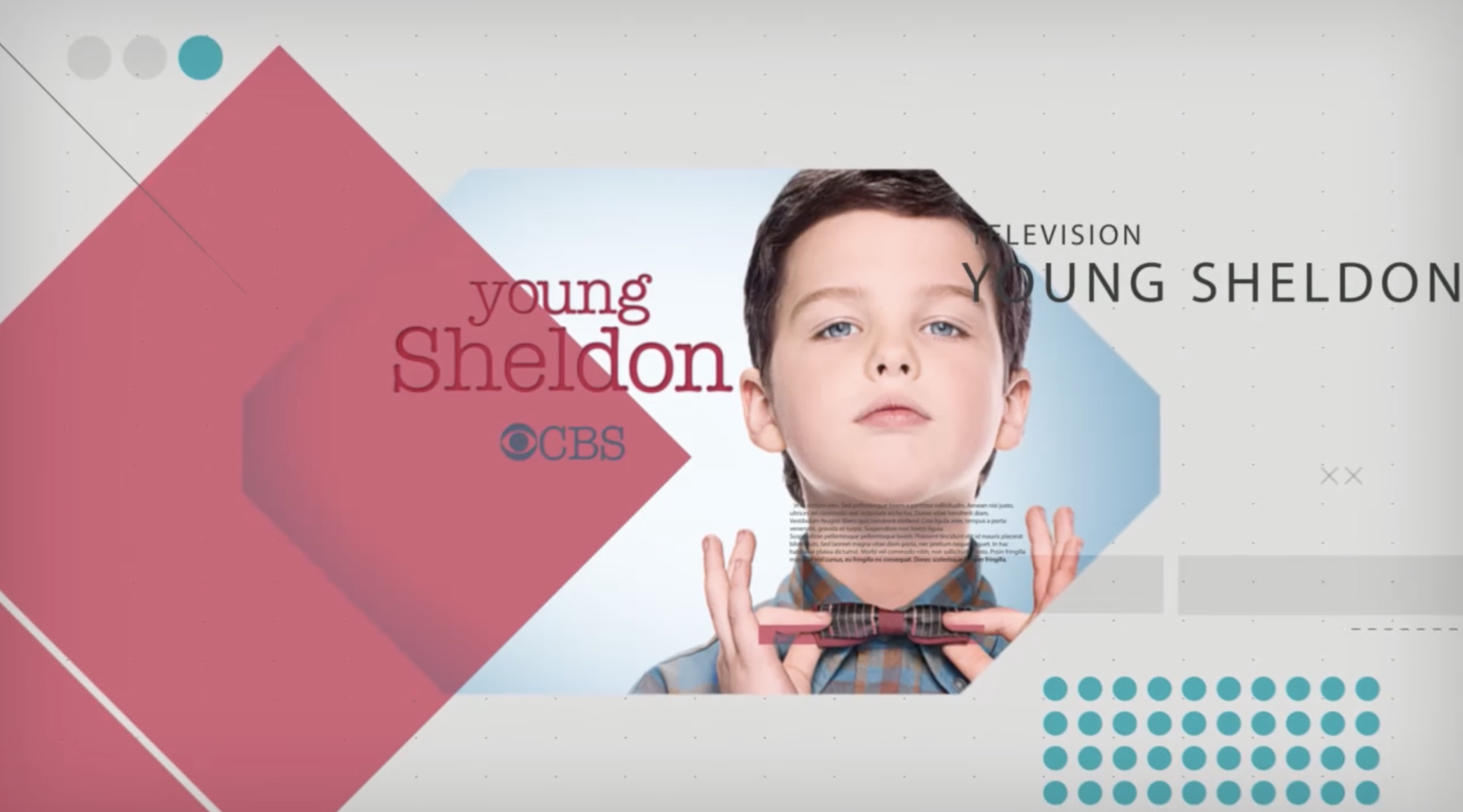 Young Sheldon, Classroom background for your Online Meetings